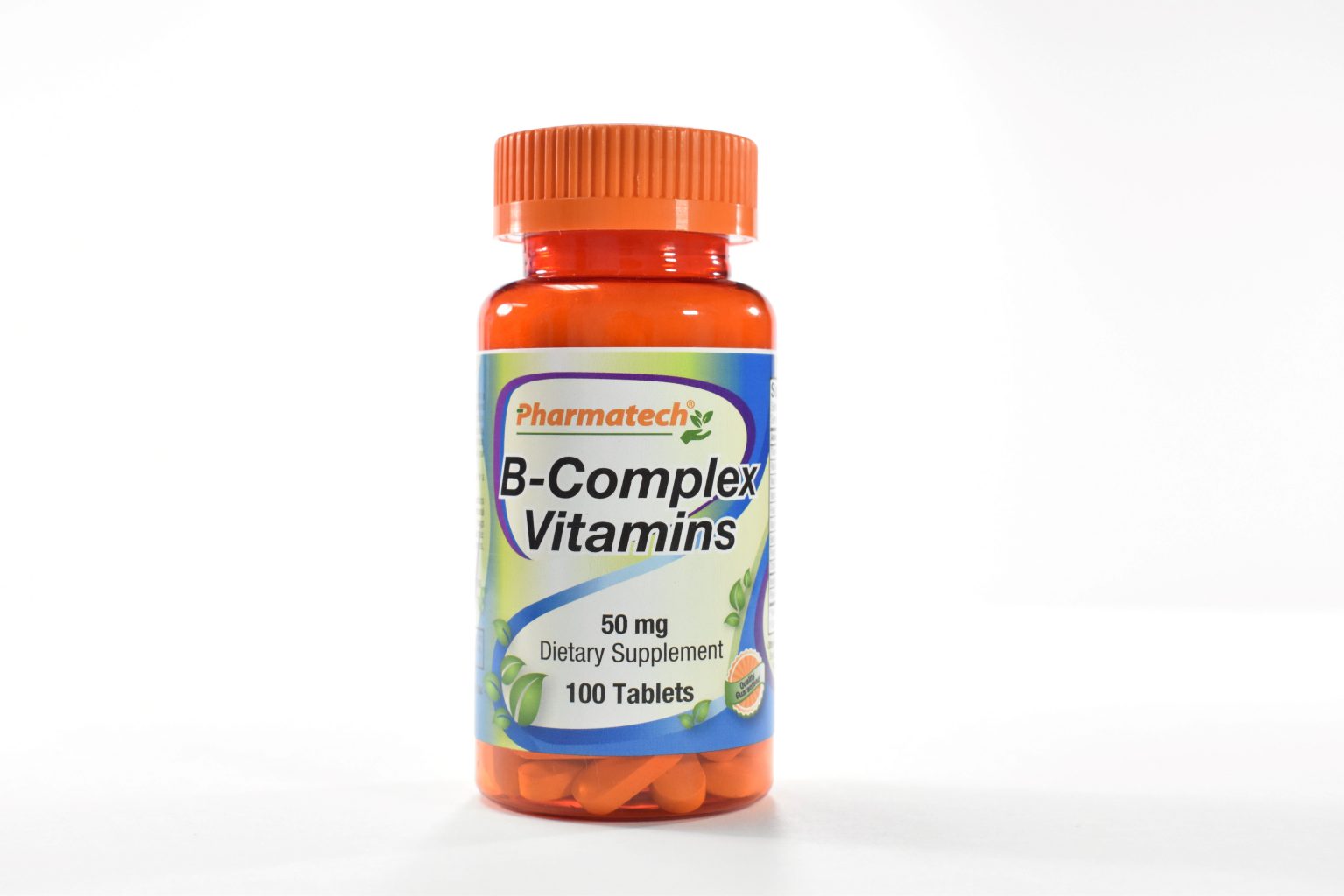 B-Complex Vitamins Tablets 50 Mg - Pharmatech USA